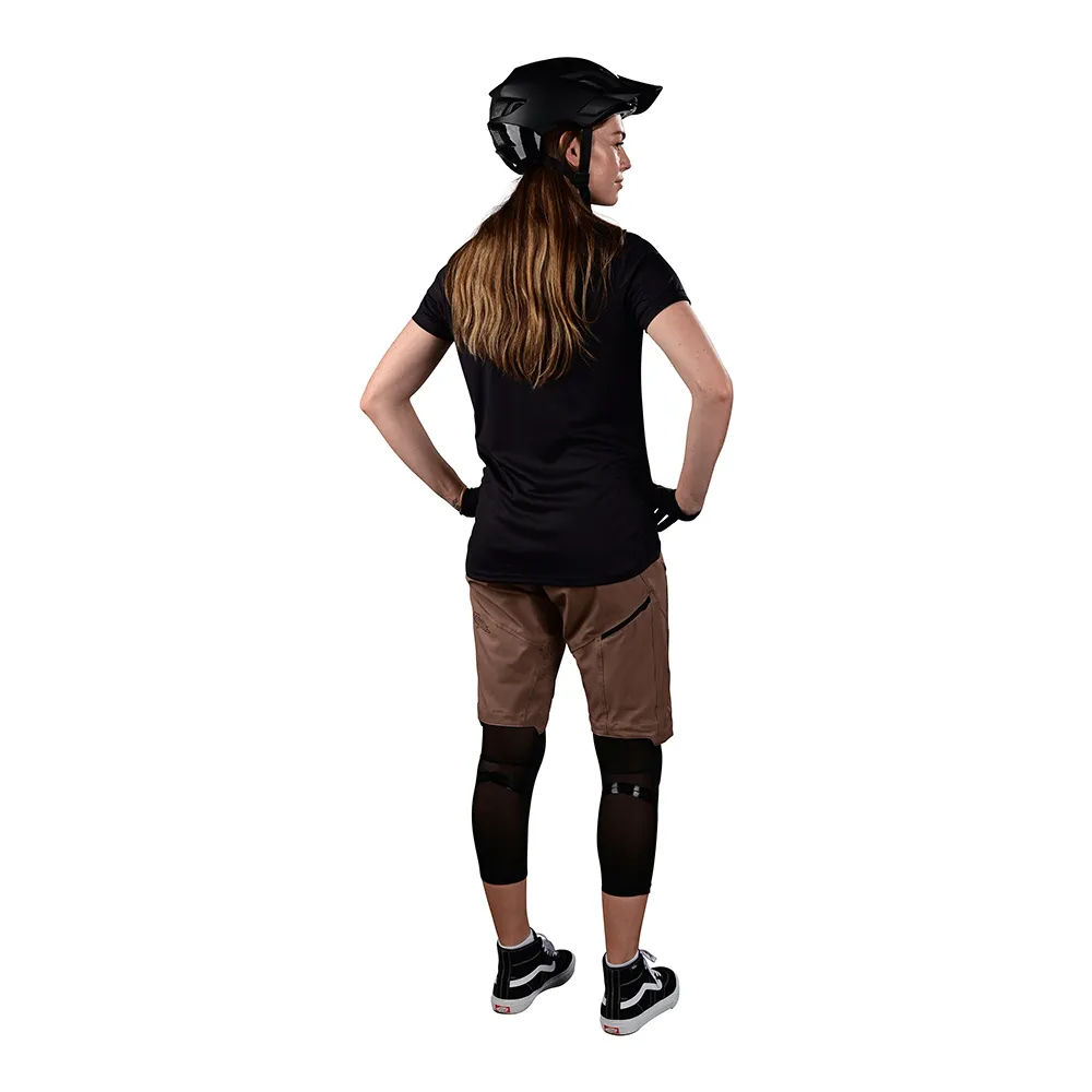 Troy Lee Designs Lilium maglia MTB donna nera maniche corte
