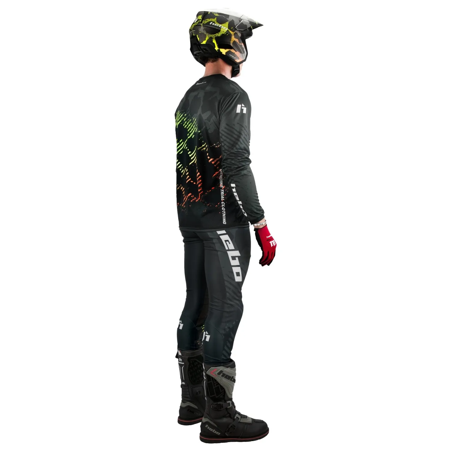 Hebo Pro Camo t-shirt trial riciclata UPF 50+