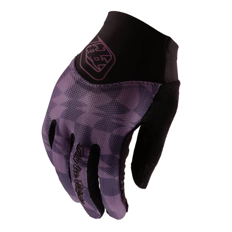 Troy Lee Designs Ace 2.0 Twisted guanti bici viola