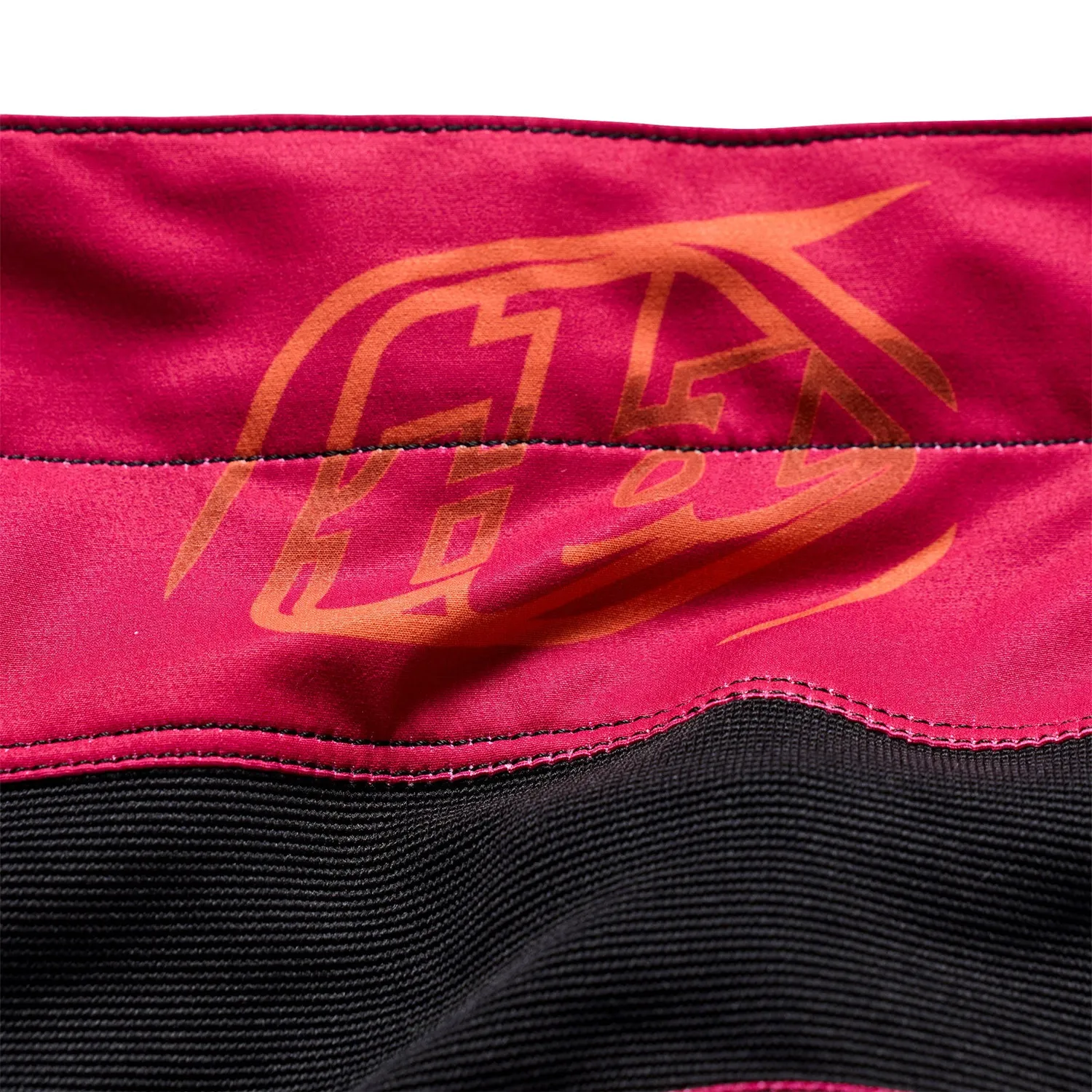 Troy Lee Designs GP Pro Framework pantaloni moto nero ciano stretch
