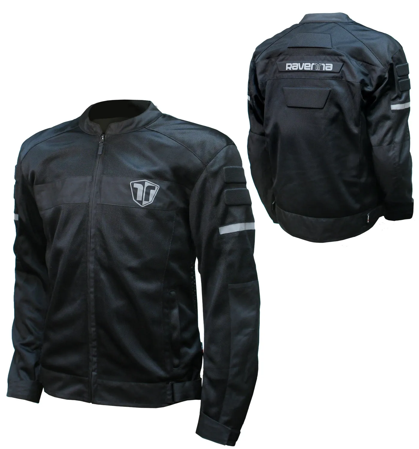 Ravenna Summer Jacket giacca moto nera ventilata