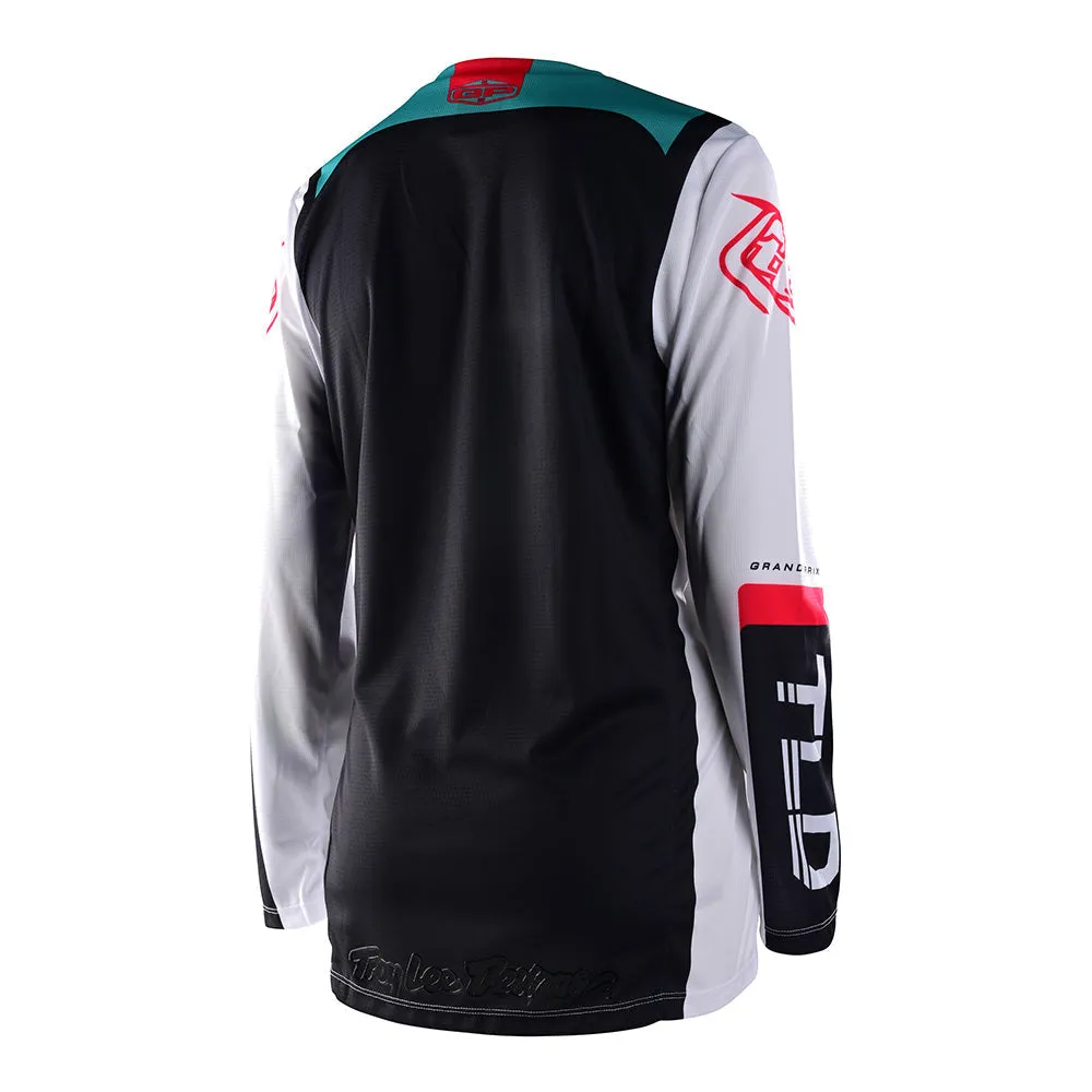 Troy Lee Designs GP Brazen maglia moto donna Bianco