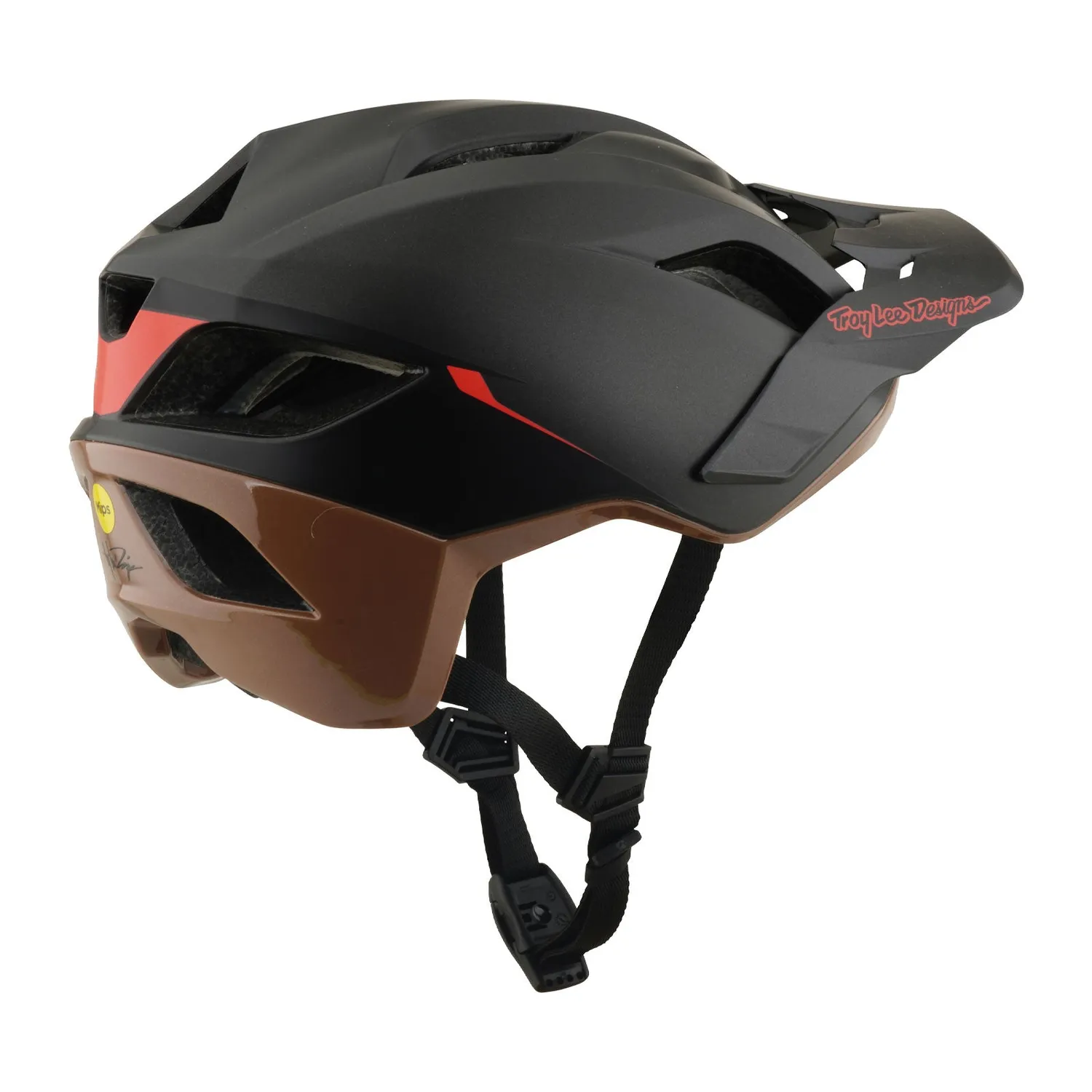 Troy Lee Designs Flowline SE casco bici grigio sienna MIPS