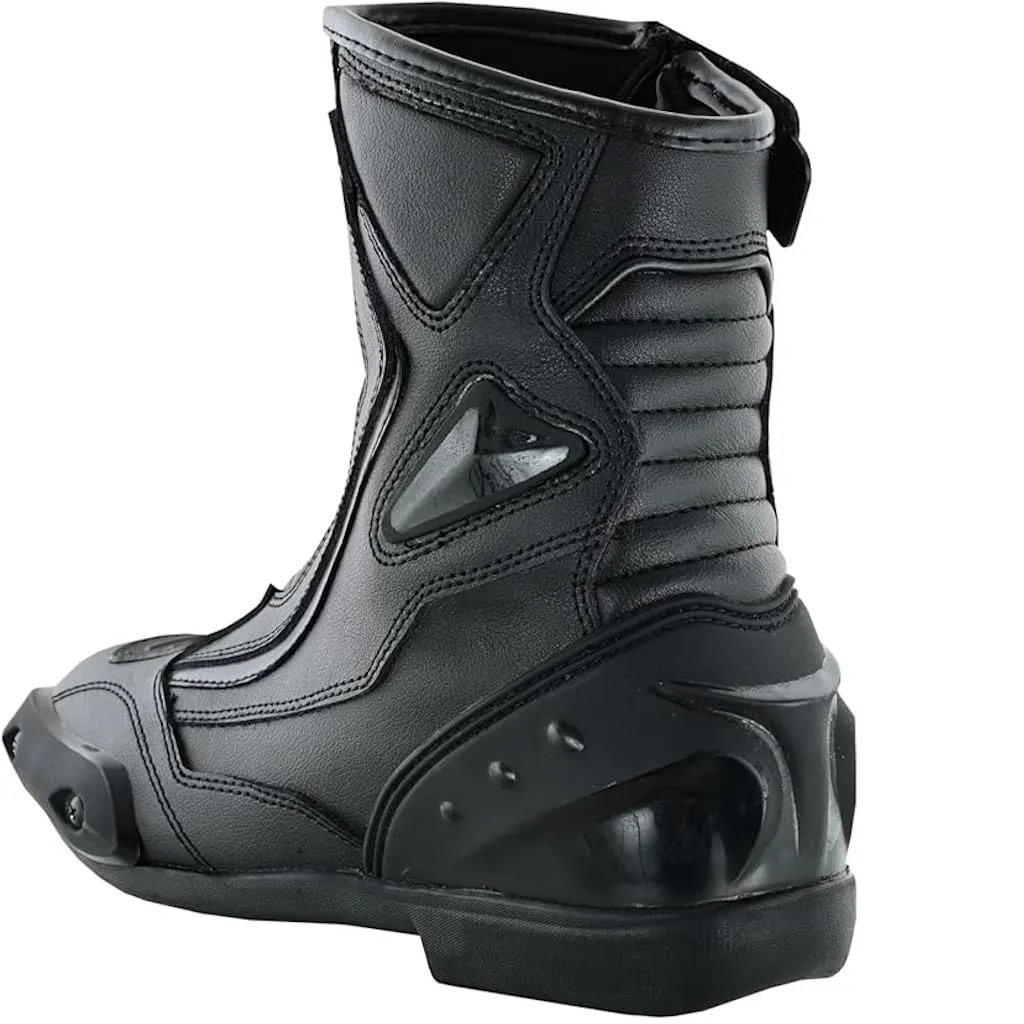 Bi Esse Stivali Moto Pelle Impermeabili 44 EU Neri