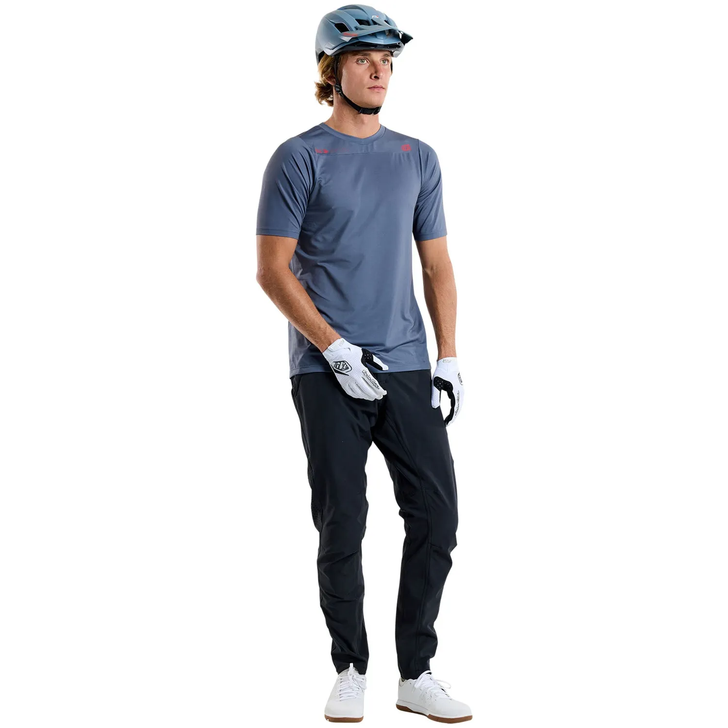 Troy Lee Designs Skyline maglia mtb Steel Blue manica corta