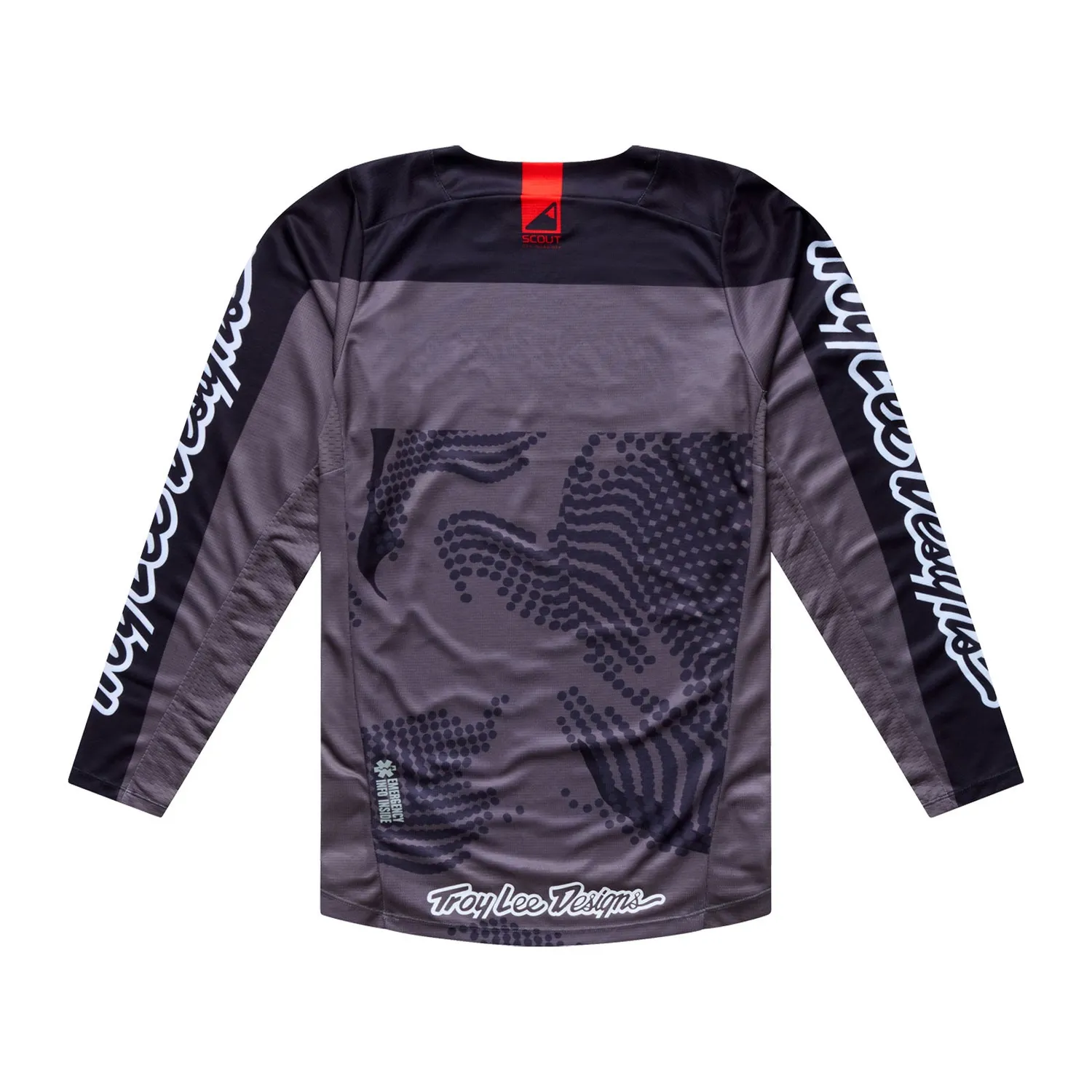Troy Lee Designs Scout GP Pro maglia moto nera traspirante