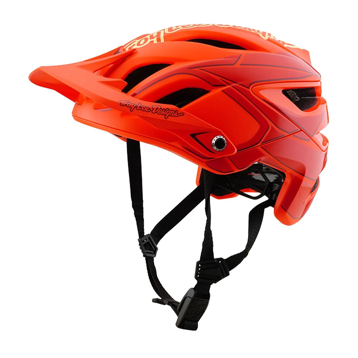 Troy Lee Designs A3 Ghostwing casco bici rosso MIPS