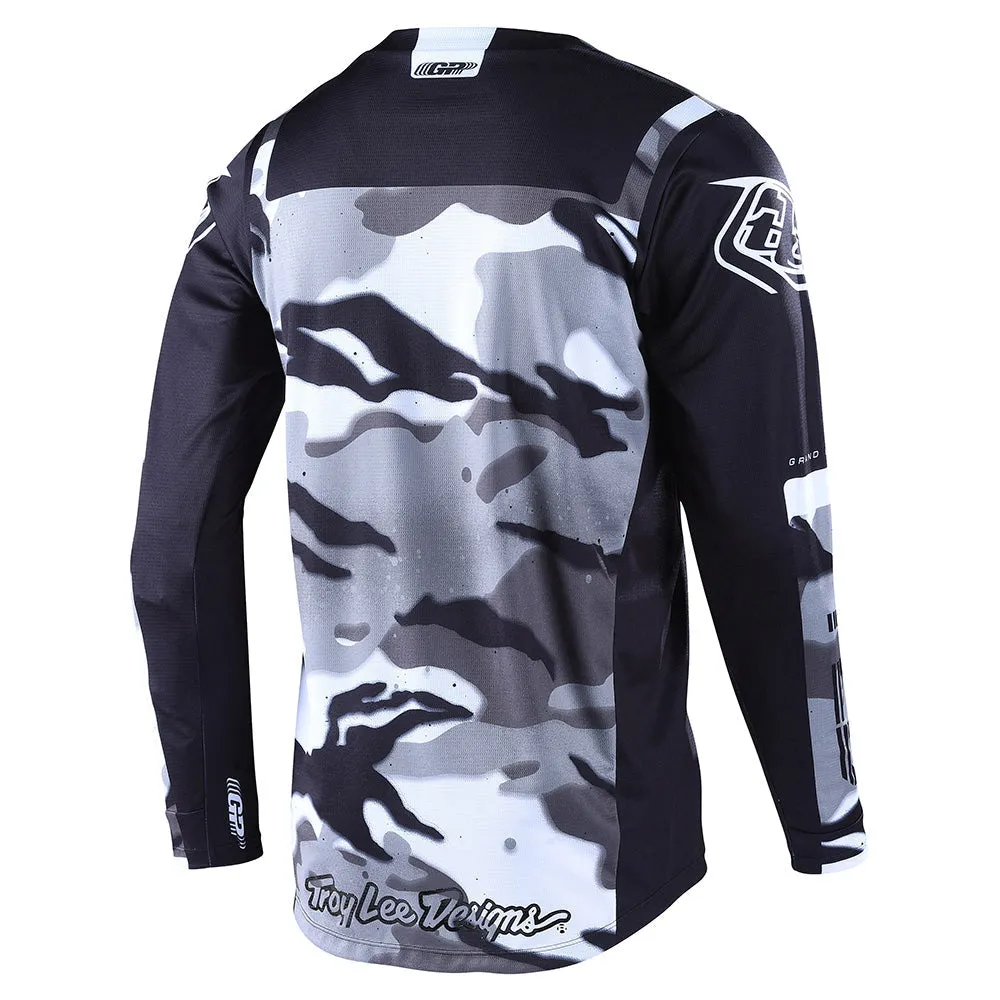 Troy Lee Designs GP Brazen Camo maglia moto Grigio