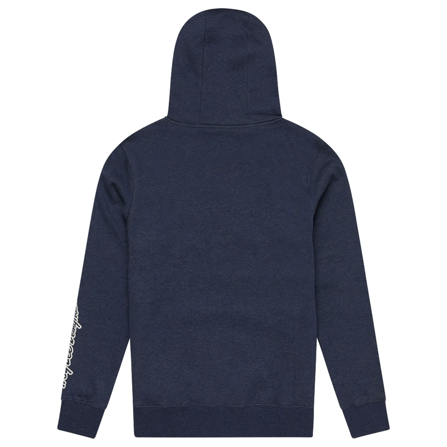 Troy Lee Designs Fade Out felpa cappuccio Navy Heather cotone