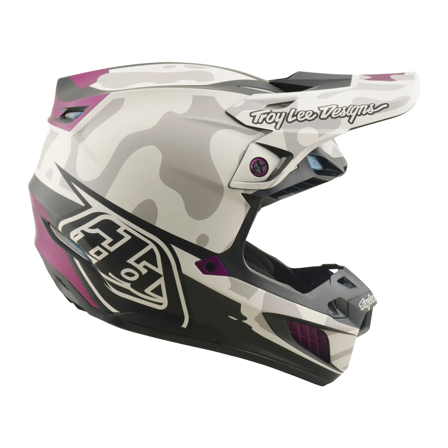 Troy Lee Designs SE5 Composite MIPS casco cross pumice composito