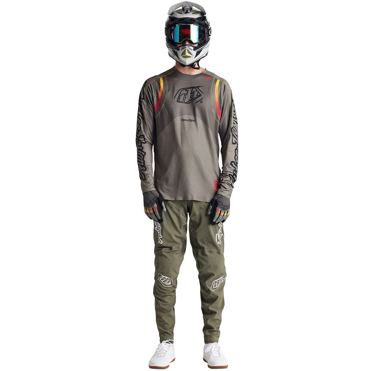 Troy Lee Designs Sprint Ultra maglia bici Olive manica lunga