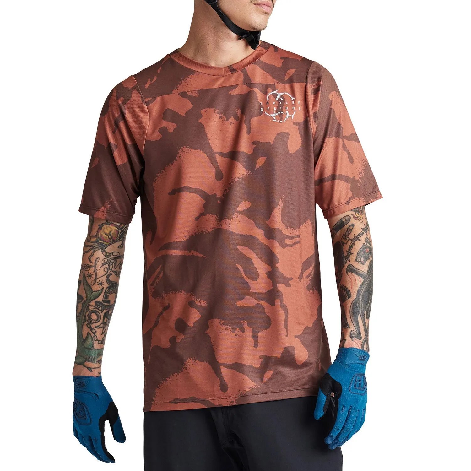 Troy Lee Designs Skyline maglia bici manica corta brick mimetica