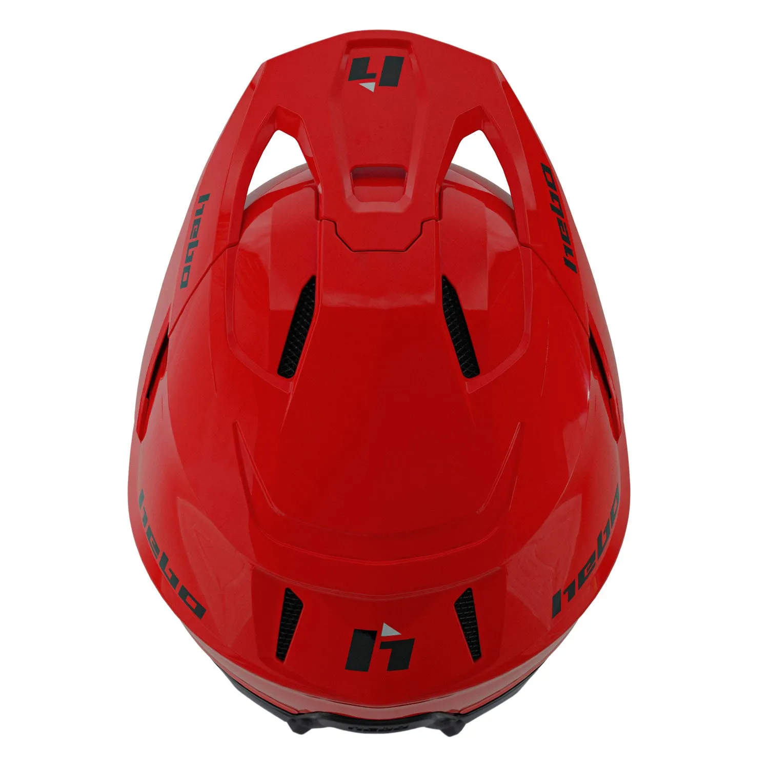 Hebo Zone Pro HC1031R casco trial rosso vetroresina
