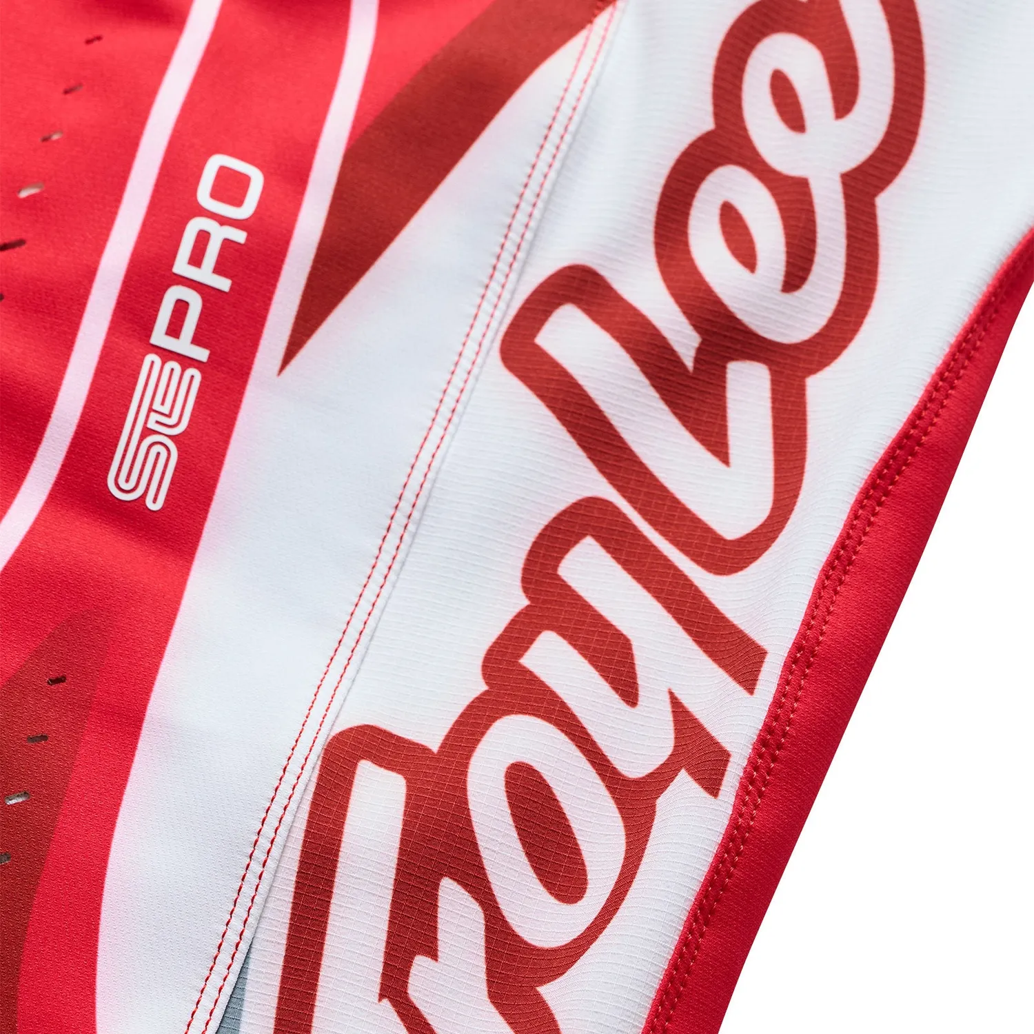 Troy Lee Designs SE Pro pantaloni moto rosso bianco