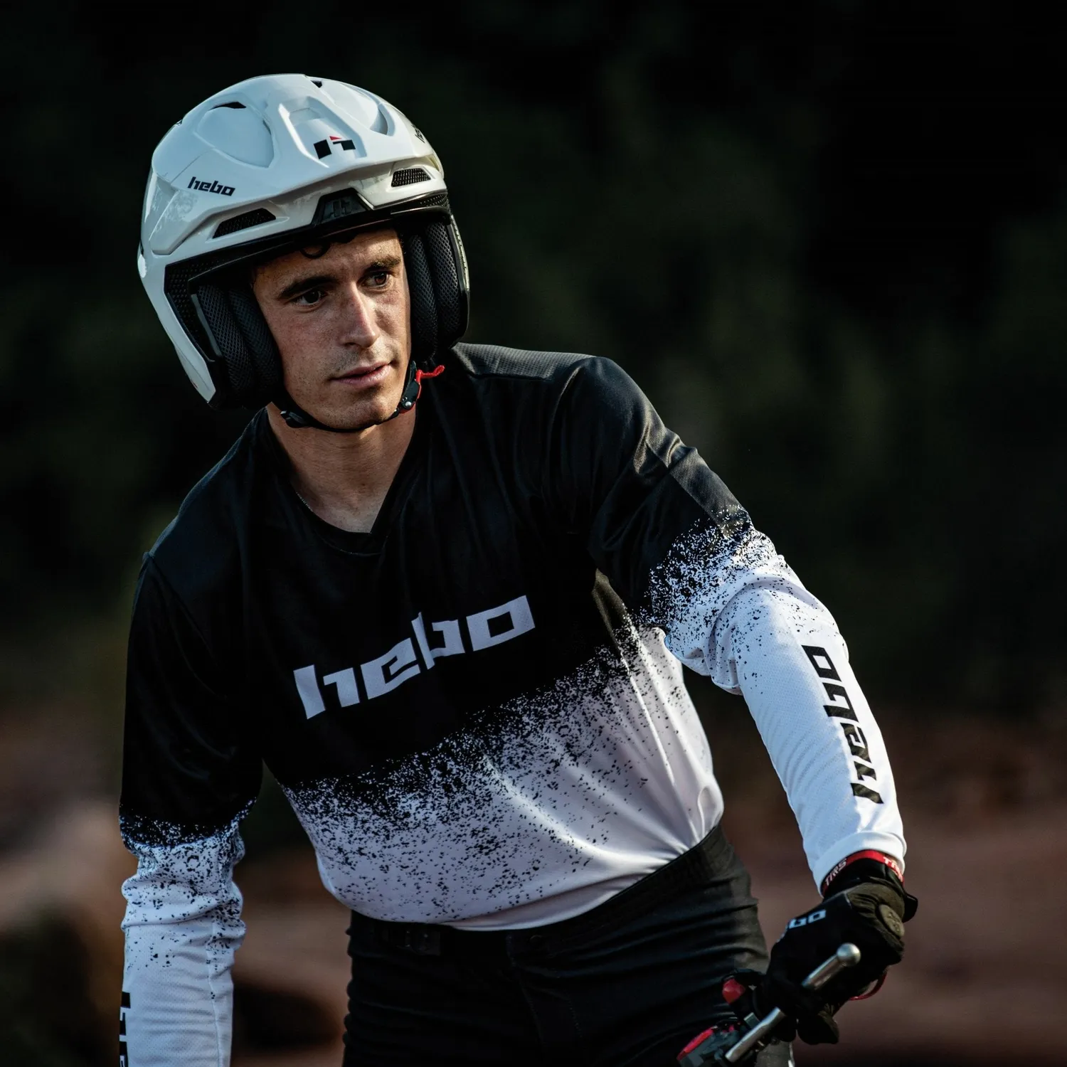 Hebo Zone Pro Monocolor casco bianco omologato