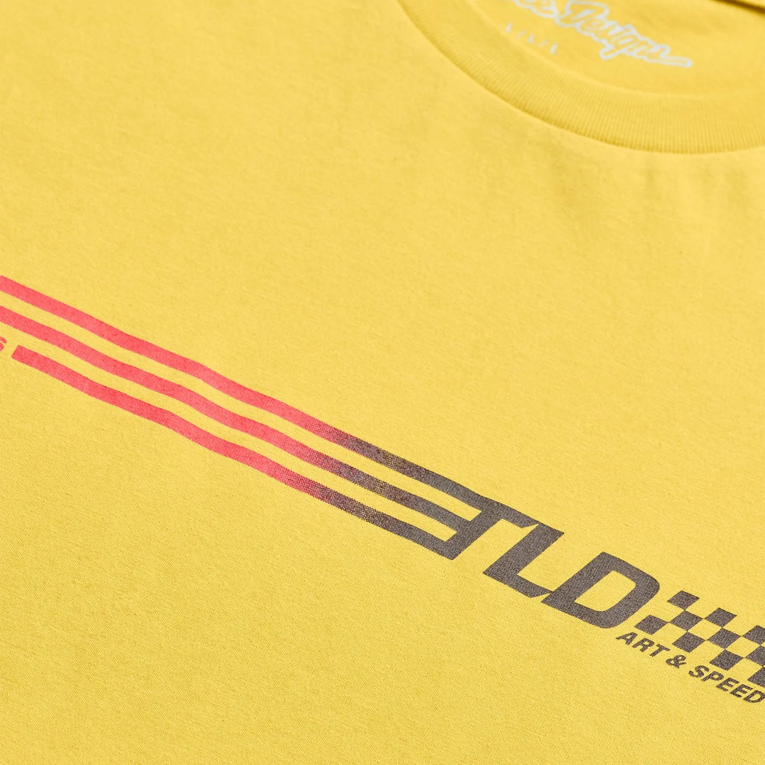 Troy Lee Designs Stripes T-Shirt Butter manica corta