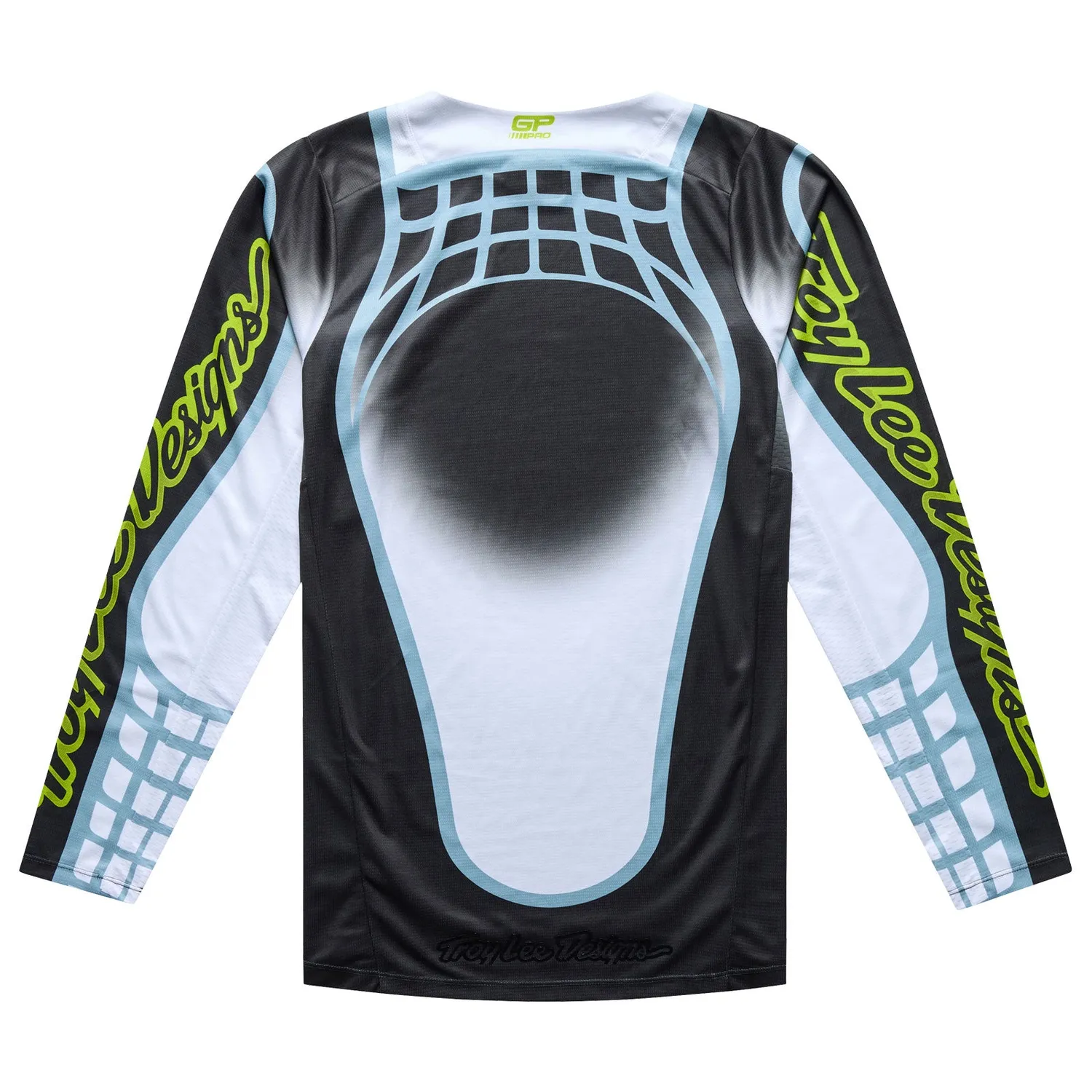 Troy Lee Designs GP Pro Framework maglia moto grigio manica lunga