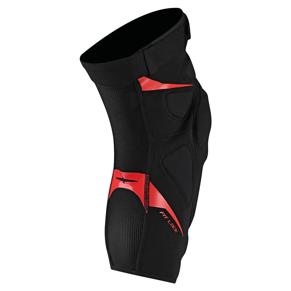 Troy Lee Designs Raid Ginocchiere Moto Nero D3O