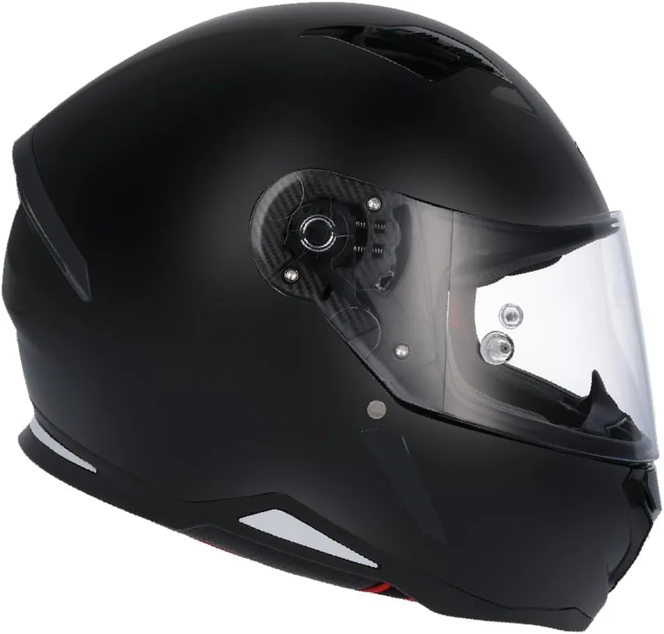 Bi Esse Casco Modulare Flip-Up Doppia Visiera Bianco Perla