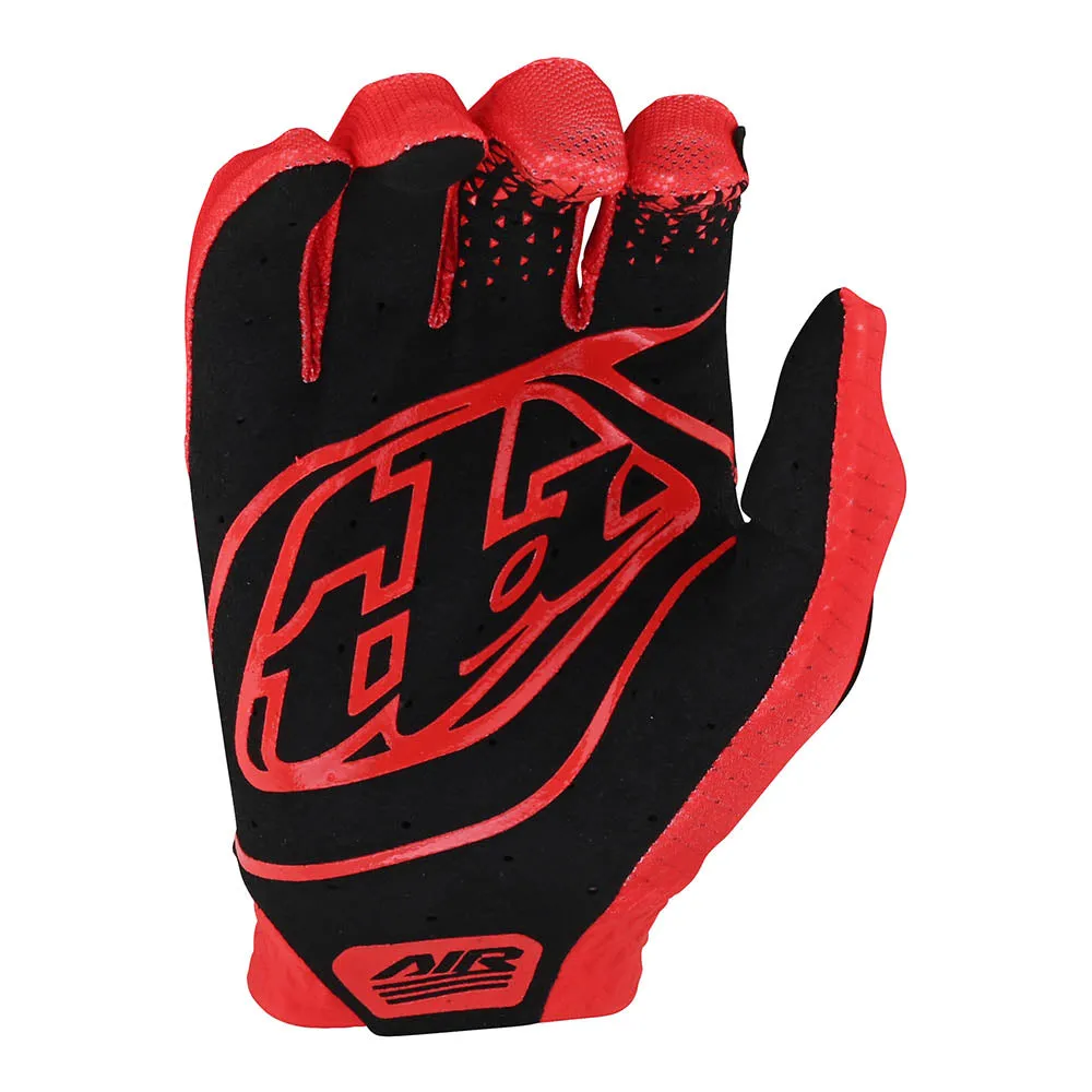 Troy Lee Designs Air Glove Solid guanti moto rossi ventilati