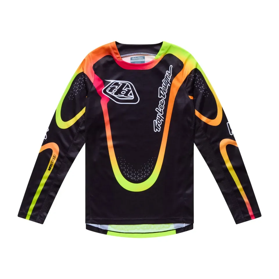 Troy Lee Designs GP Pro Aura Black maglia moto bambino