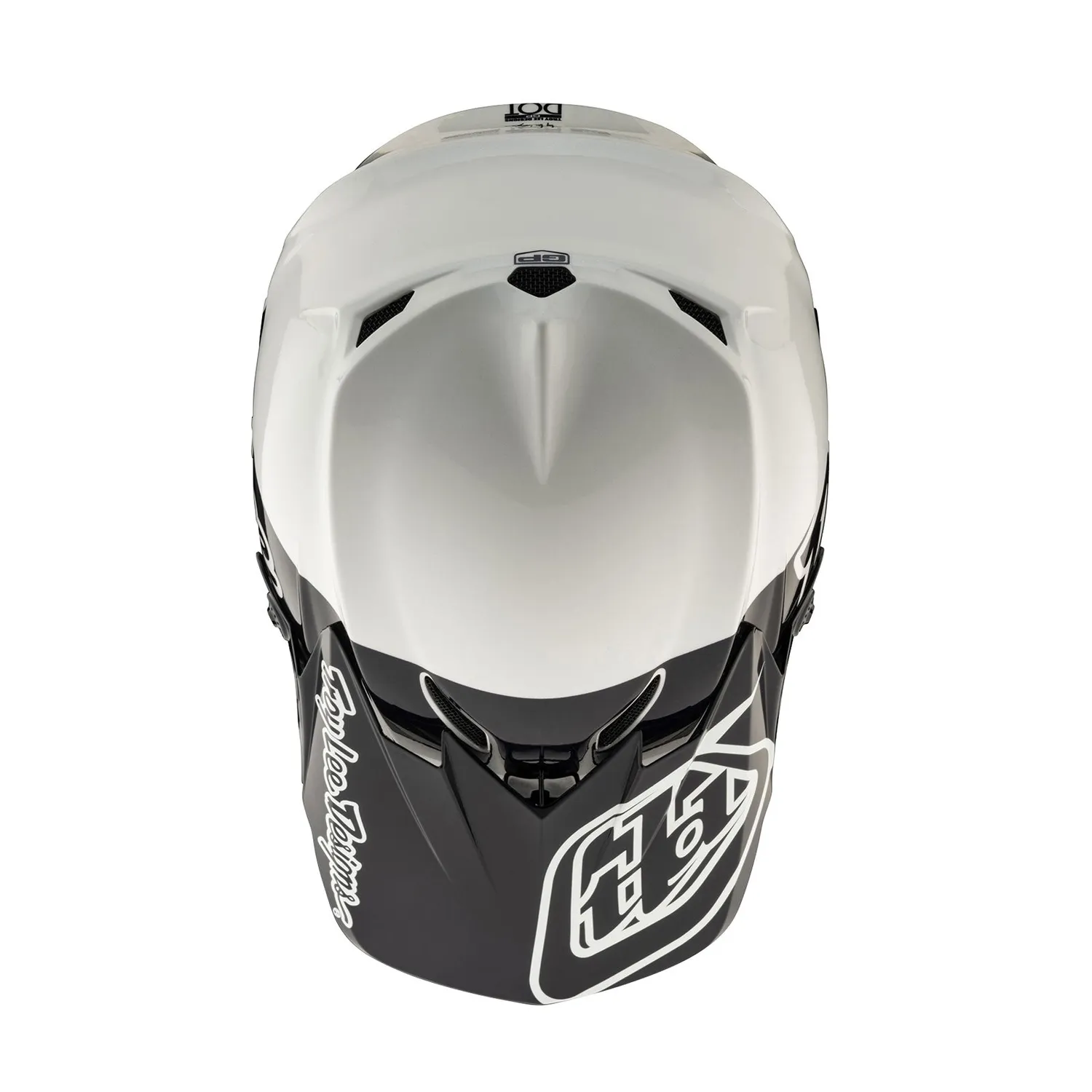 Troy Lee Designs GP Runner Blue casco moto junior senza MIPS