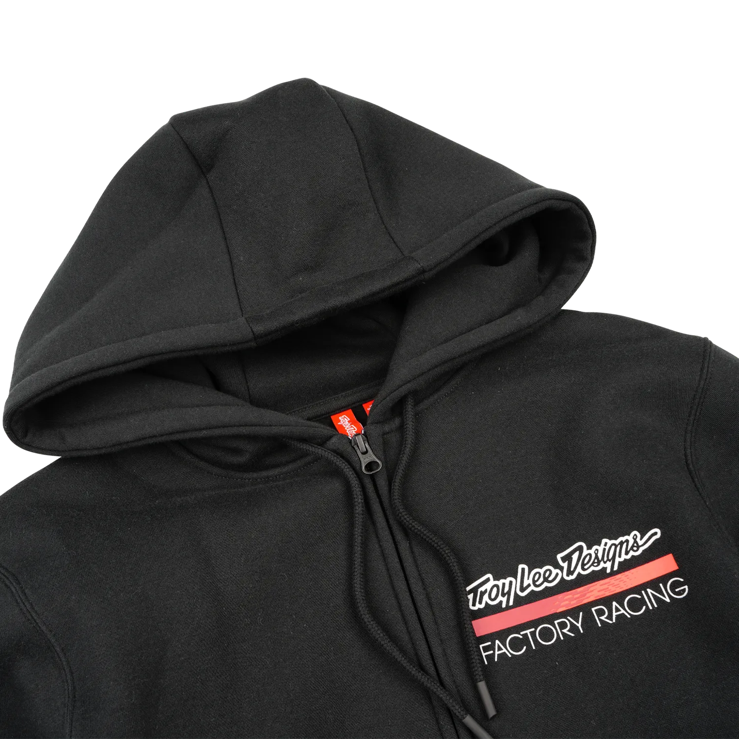 Troy Lee Designs Factory Racing felpa zip Black Red