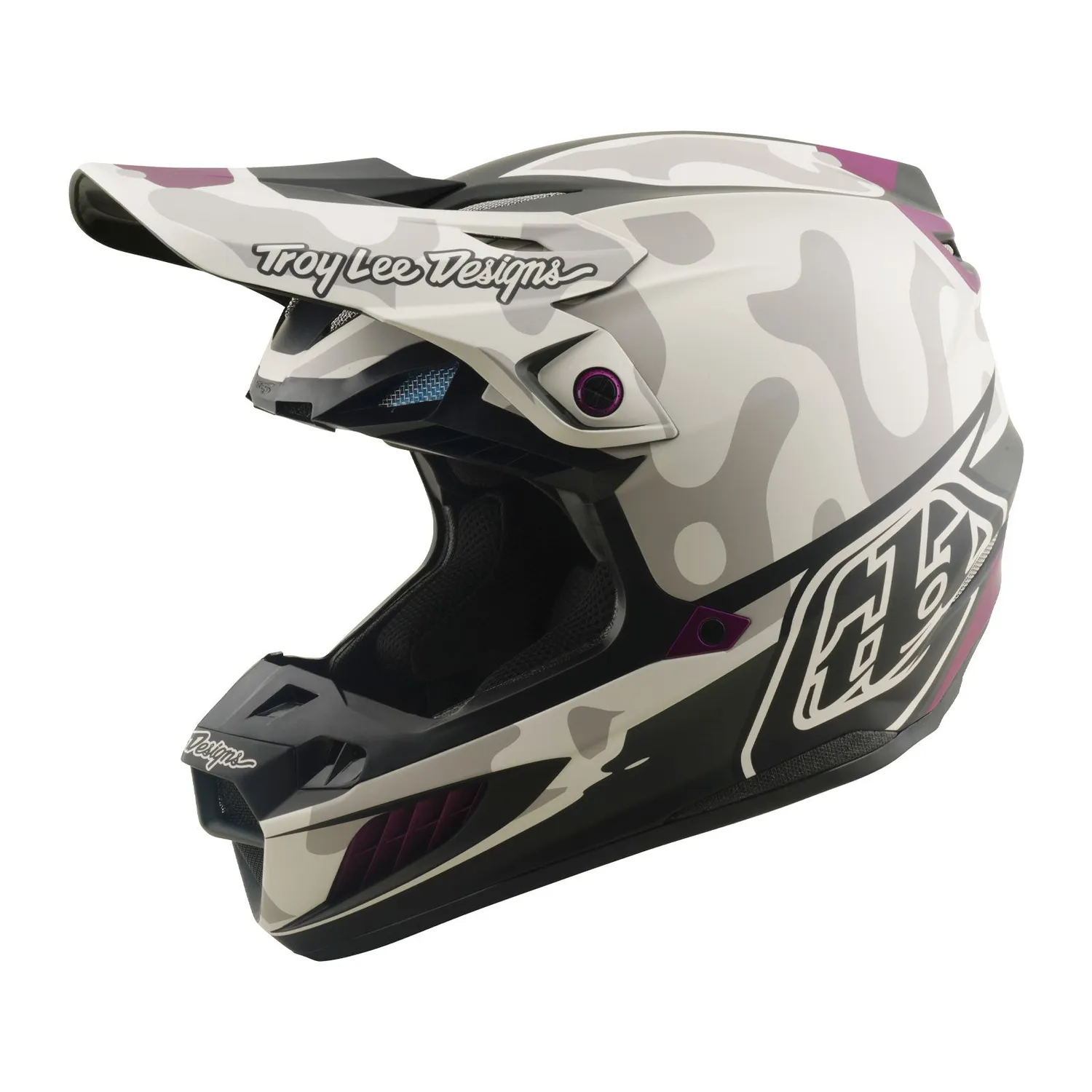 Troy Lee Designs SE5 Composite MIPS casco cross pumice composito