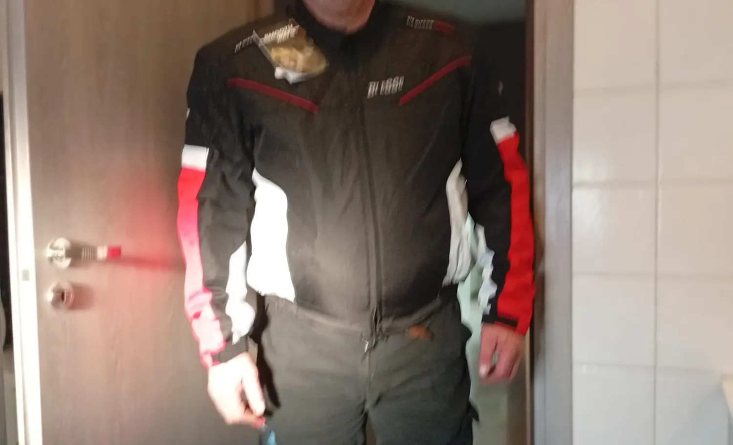 Bi Esse Giacca Moto Impermeabile 4 Stagioni XS con Protezioni