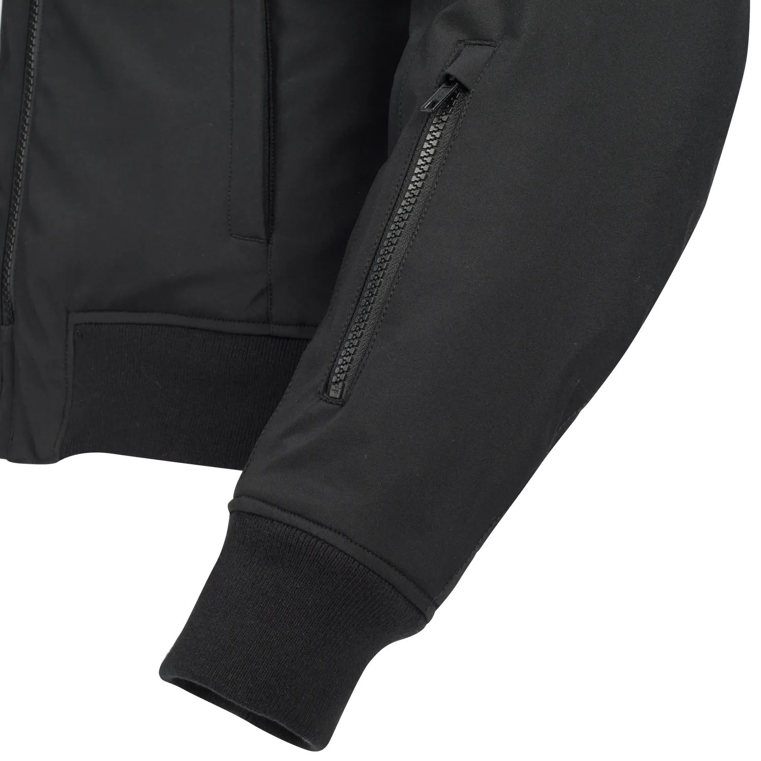 Segura Rebel Polk giubbotto moto nero softshell antivento