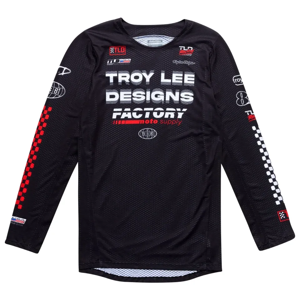 Troy Lee Designs GP Pro Air maglia moto nera ventilata