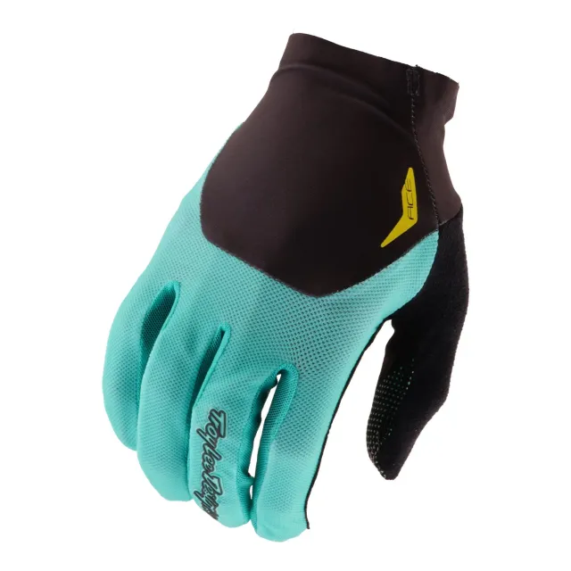 Troy Lee Designs Ace 2.0 guanti bici verde teal traforati