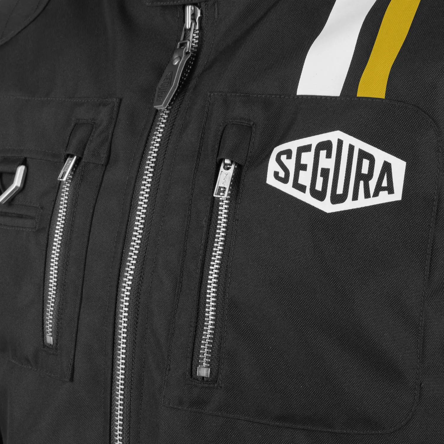 Segura Scorpio Noir giacca moto uomo nero estiva