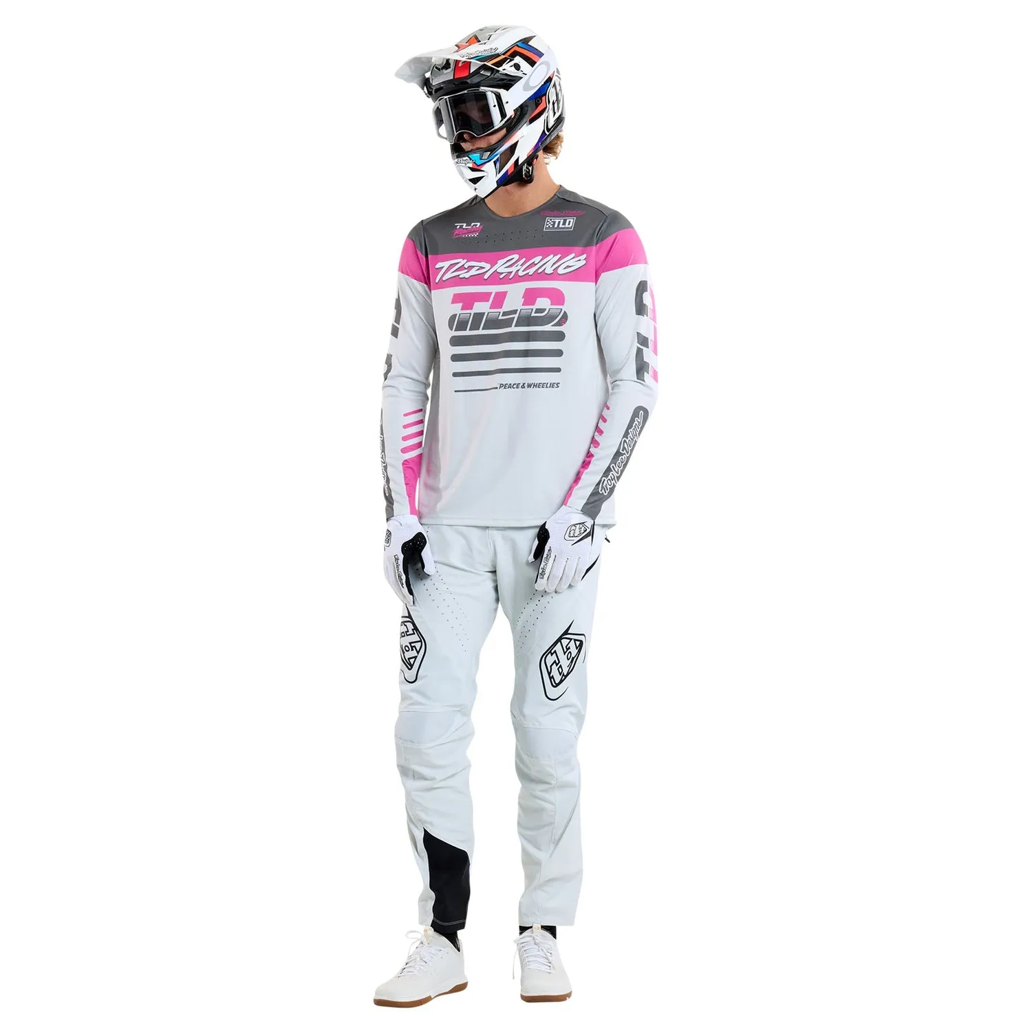 Troy Lee Designs Sprint Fifty-50 maglia bici manica lunga chalk