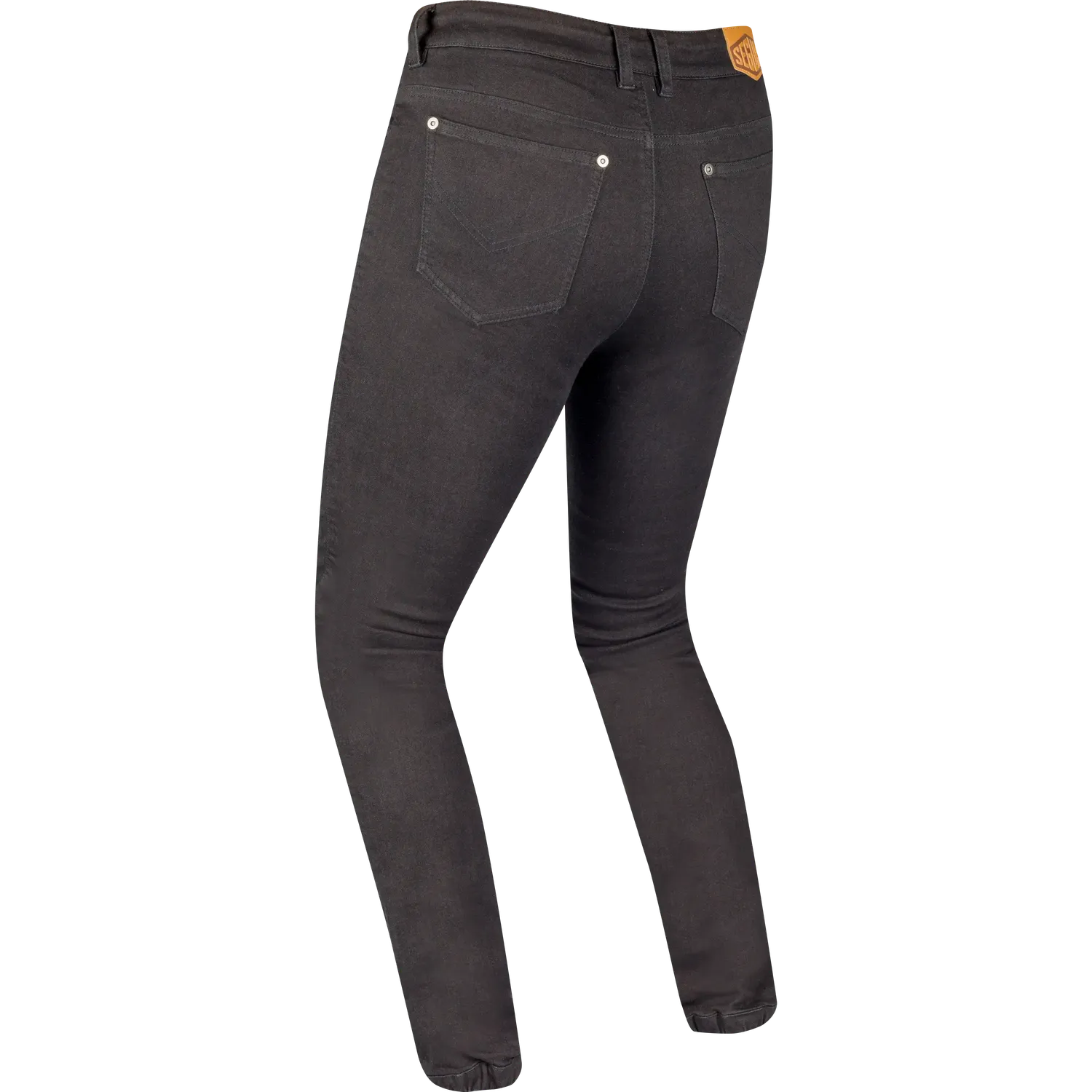 Segura Hunky jeans moto uomo nero cordura elasticizzato