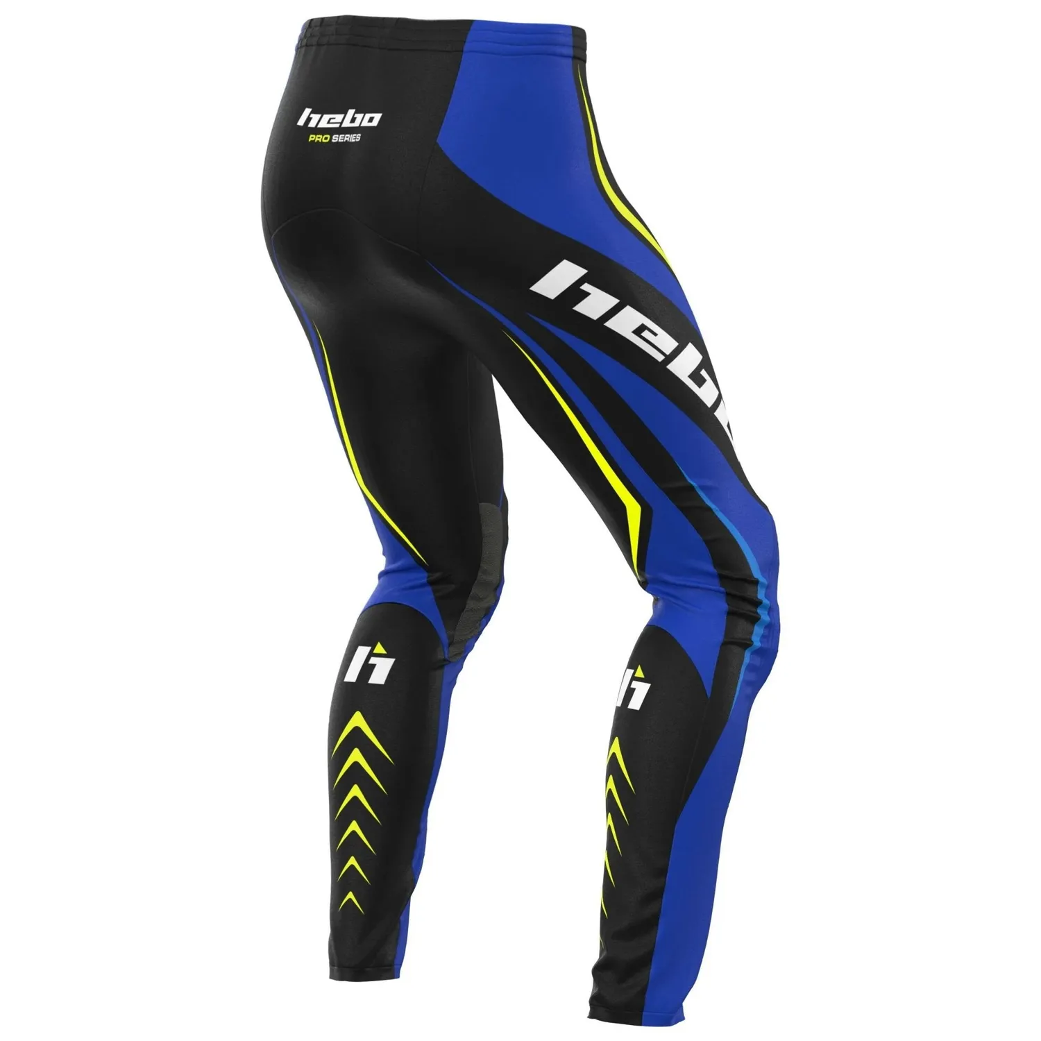 Hebo Pro Trial Classic Junior pantaloni trial blu ginocchiere