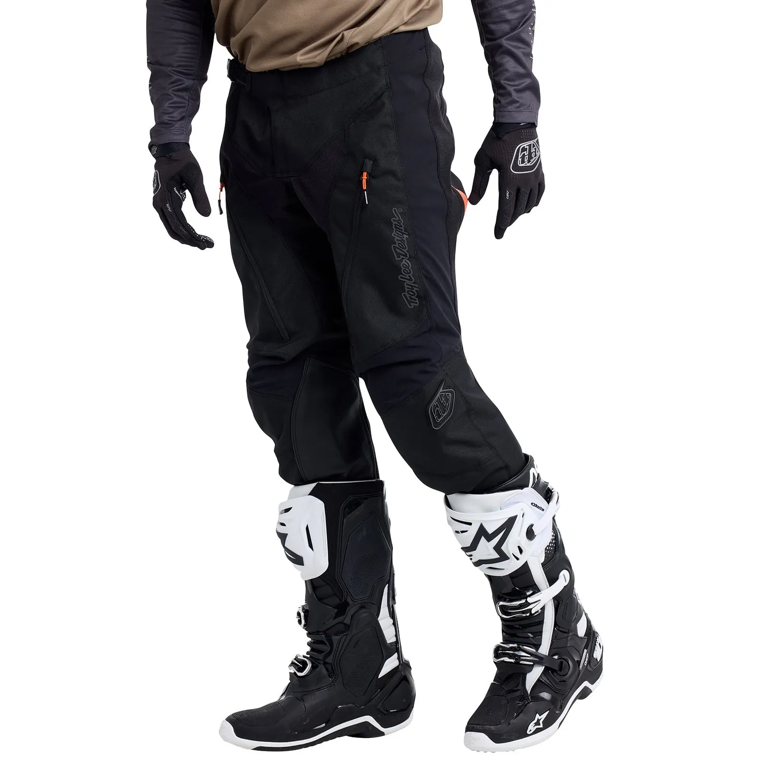 Troy Lee Designs Scout GP pantaloni moto nero trail