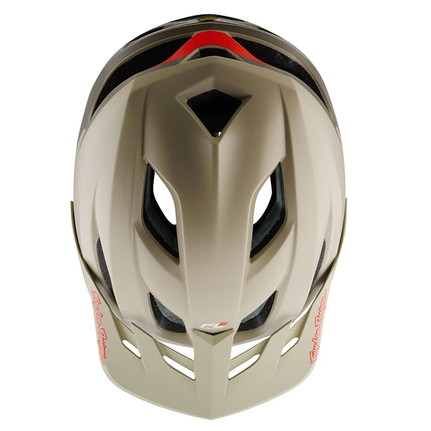 Troy Lee Designs Flowline SE casco bici titanio MIPS trail