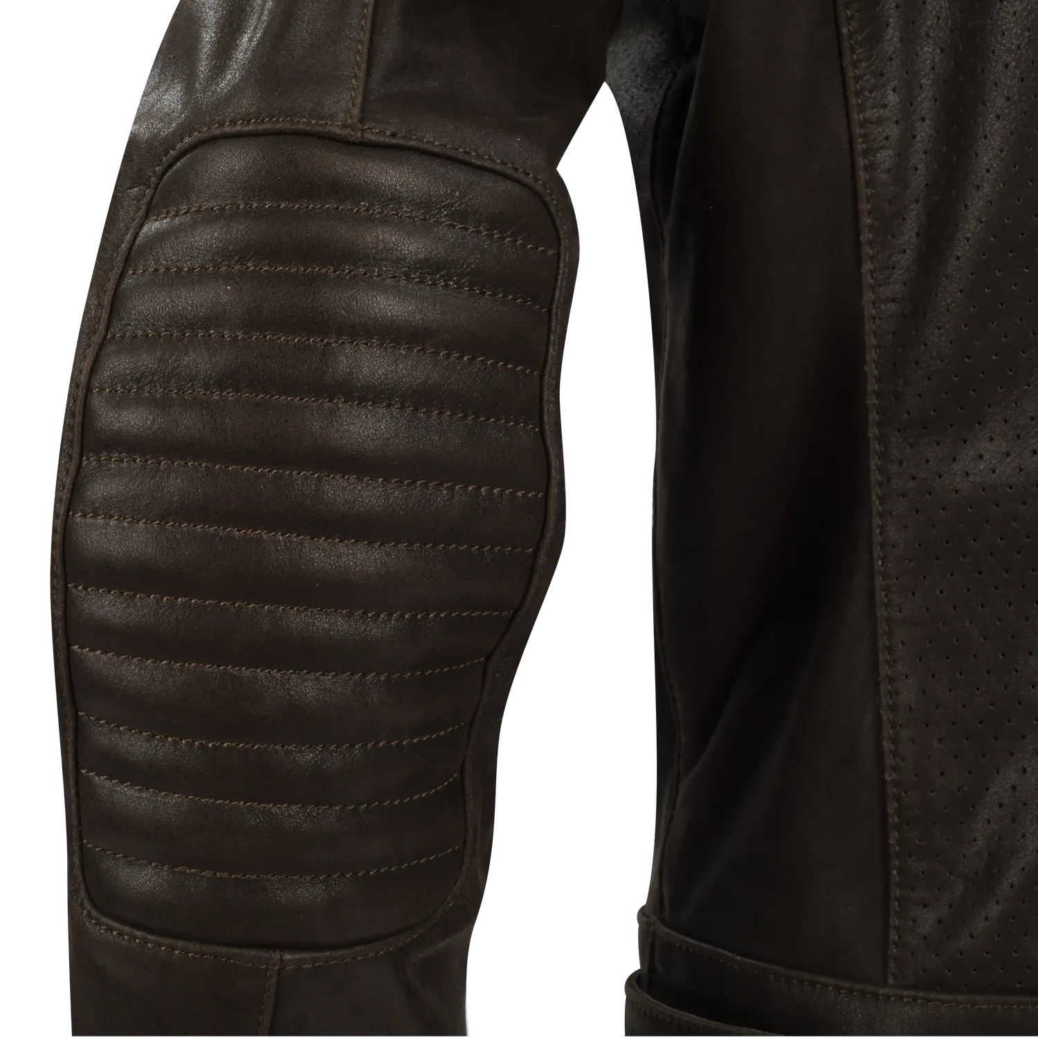 Segura Express Marron giubbotto moto pelle traforata
