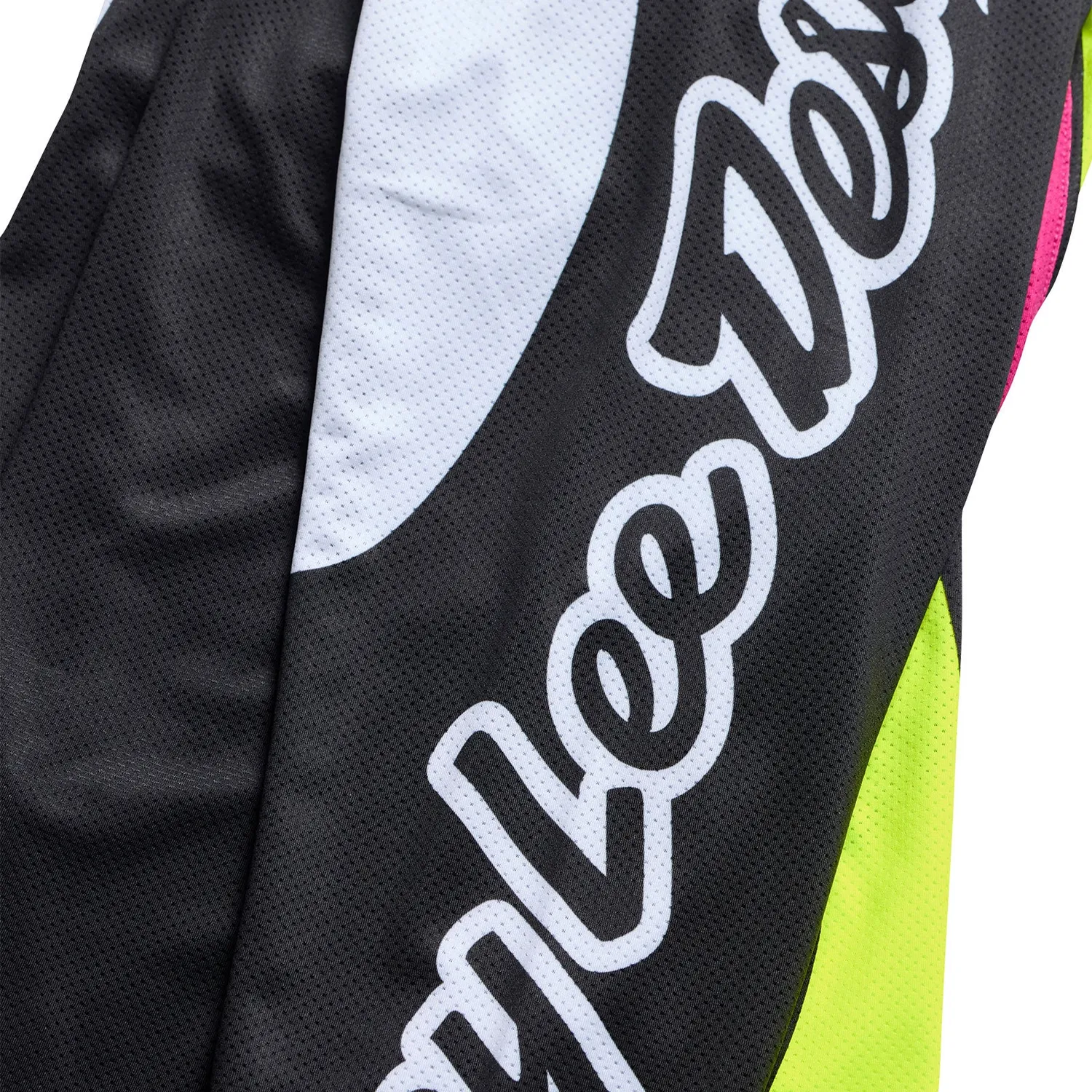 Troy Lee Designs SE Pro Salvo maglia moto Black White elasticizzata