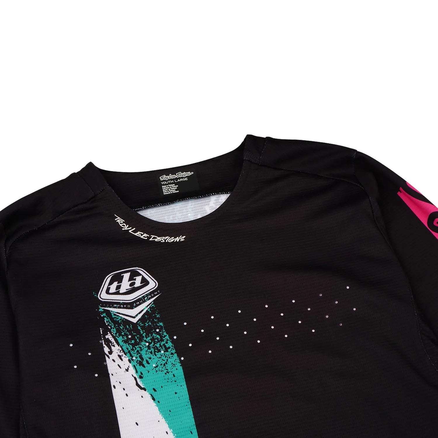 Troy Lee Designs Sprint maglia bici ragazzo Full Pull Black