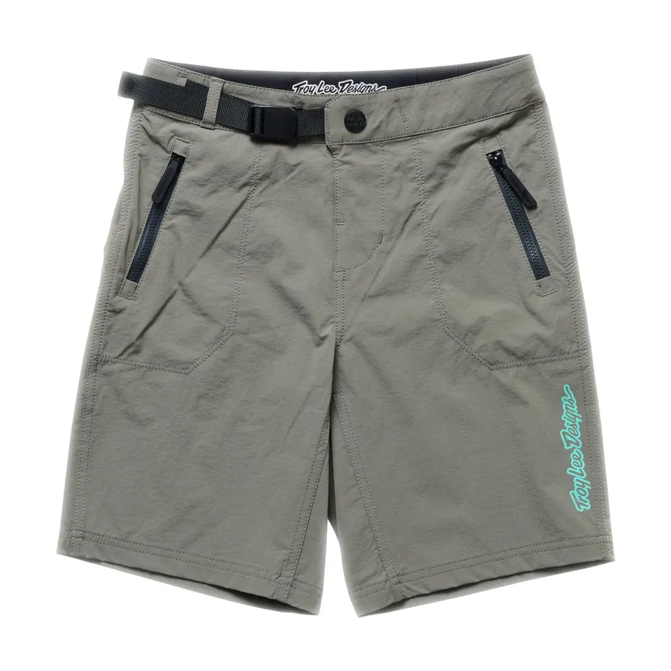 Troy Lee Designs Skyline Trail pantaloncini bici Army ragazzo