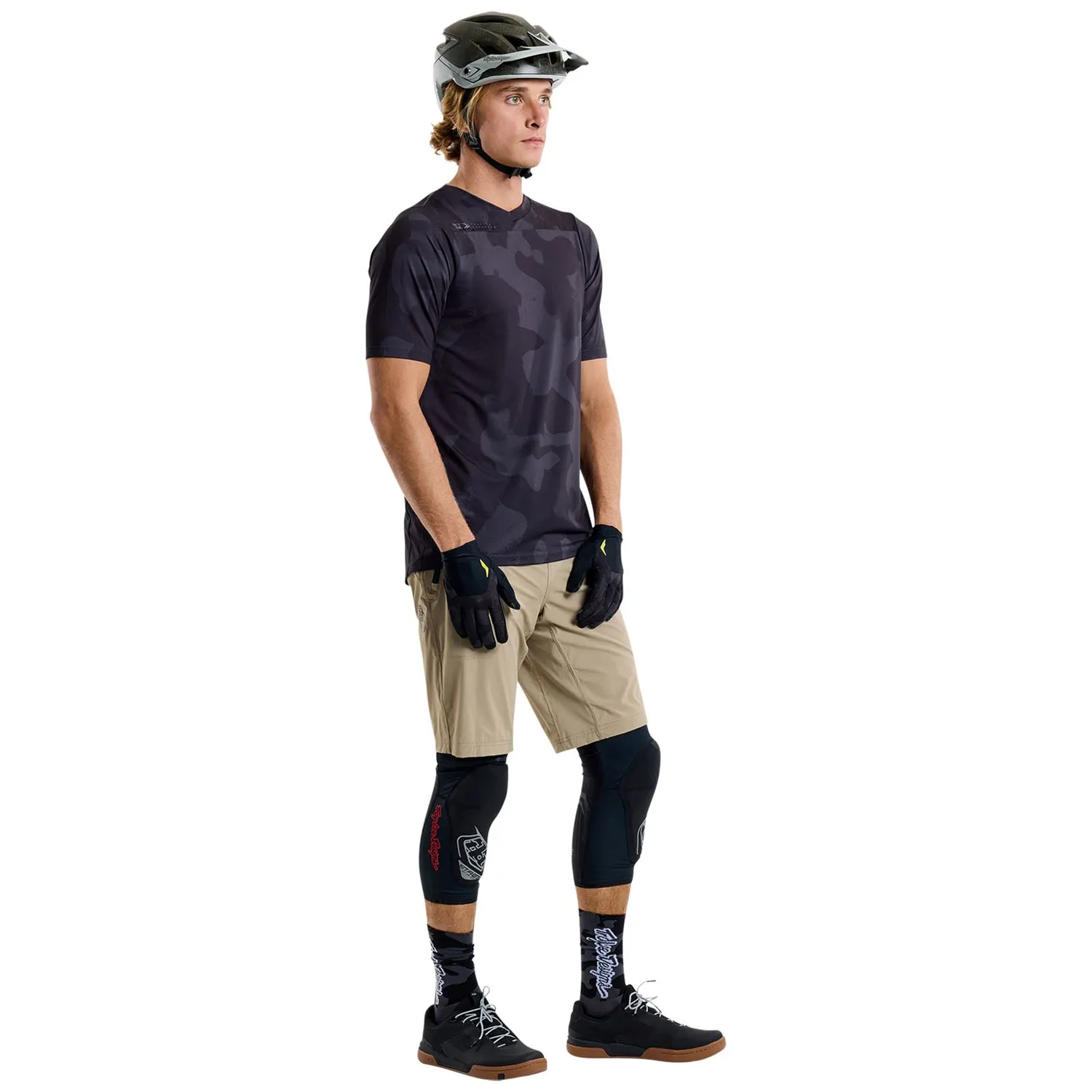 Troy Lee Designs Skyline SS Jersey Scrubland maglia MTB nera