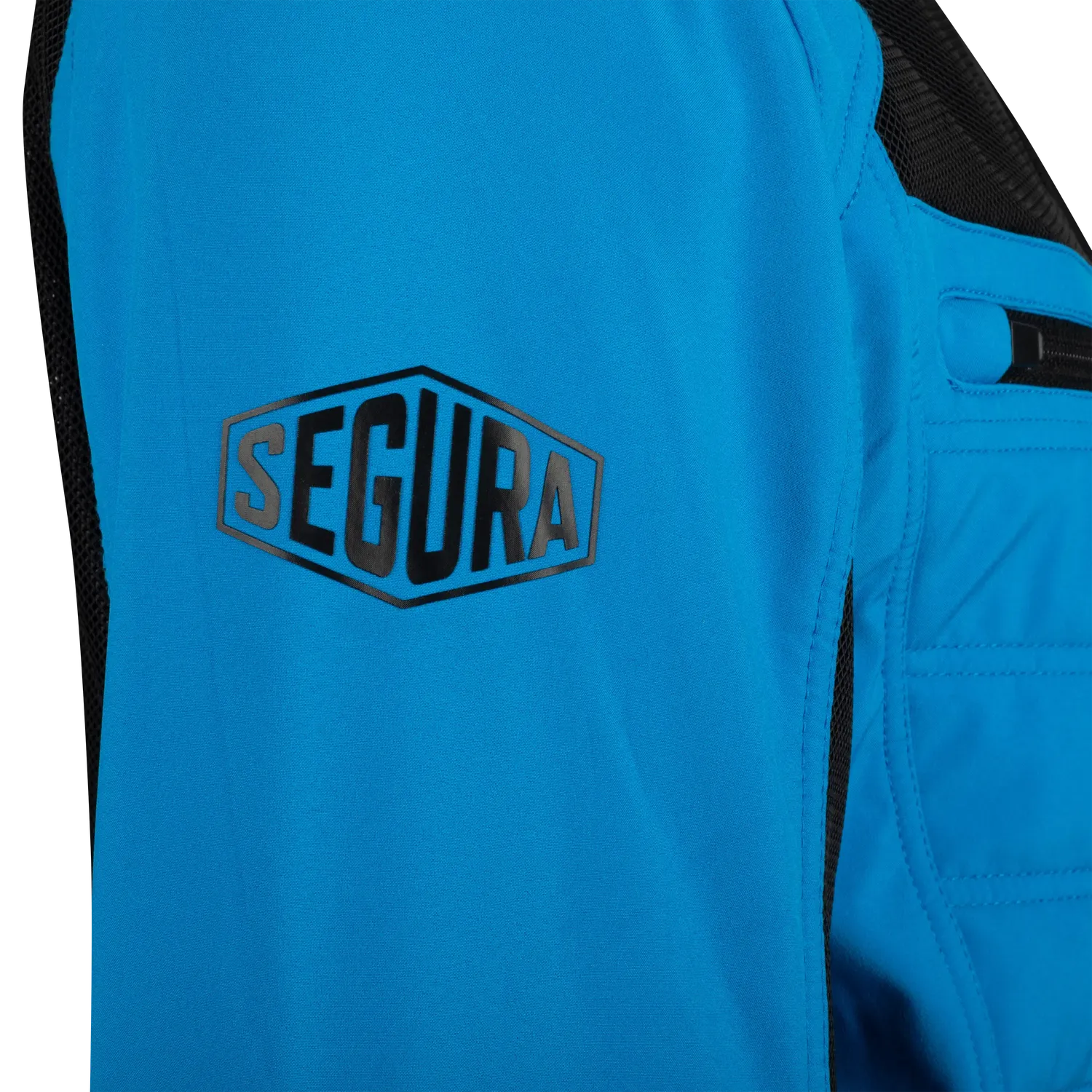 Segura Natcho Vented giacca moto Blu-Arancio ventilata