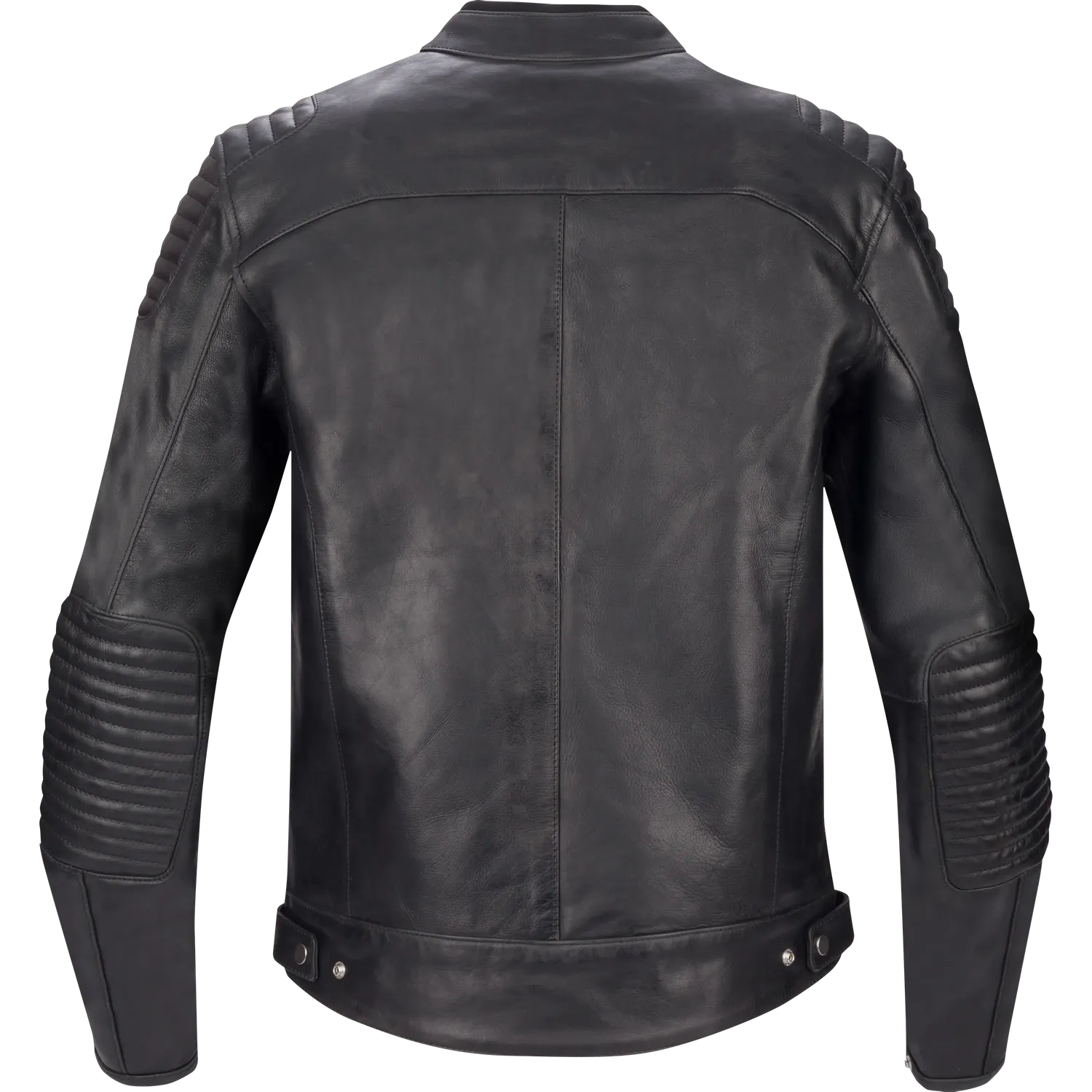 Segura Robby Giacca Pelle Moto Uomo Nero Body Fit