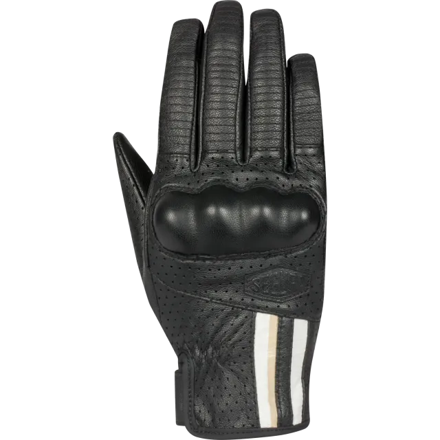 Segura Lady Romeo guanti moto pelle nero bianco