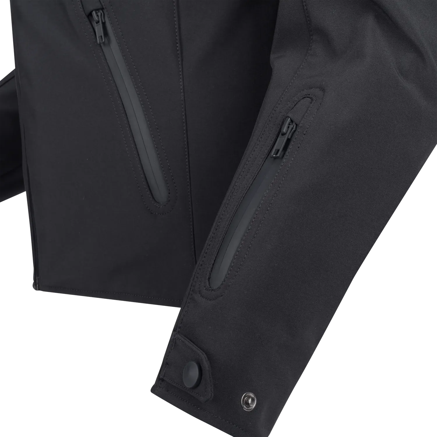 Segura Ritchy Giacca Moto Nero Giallo Impermeabile