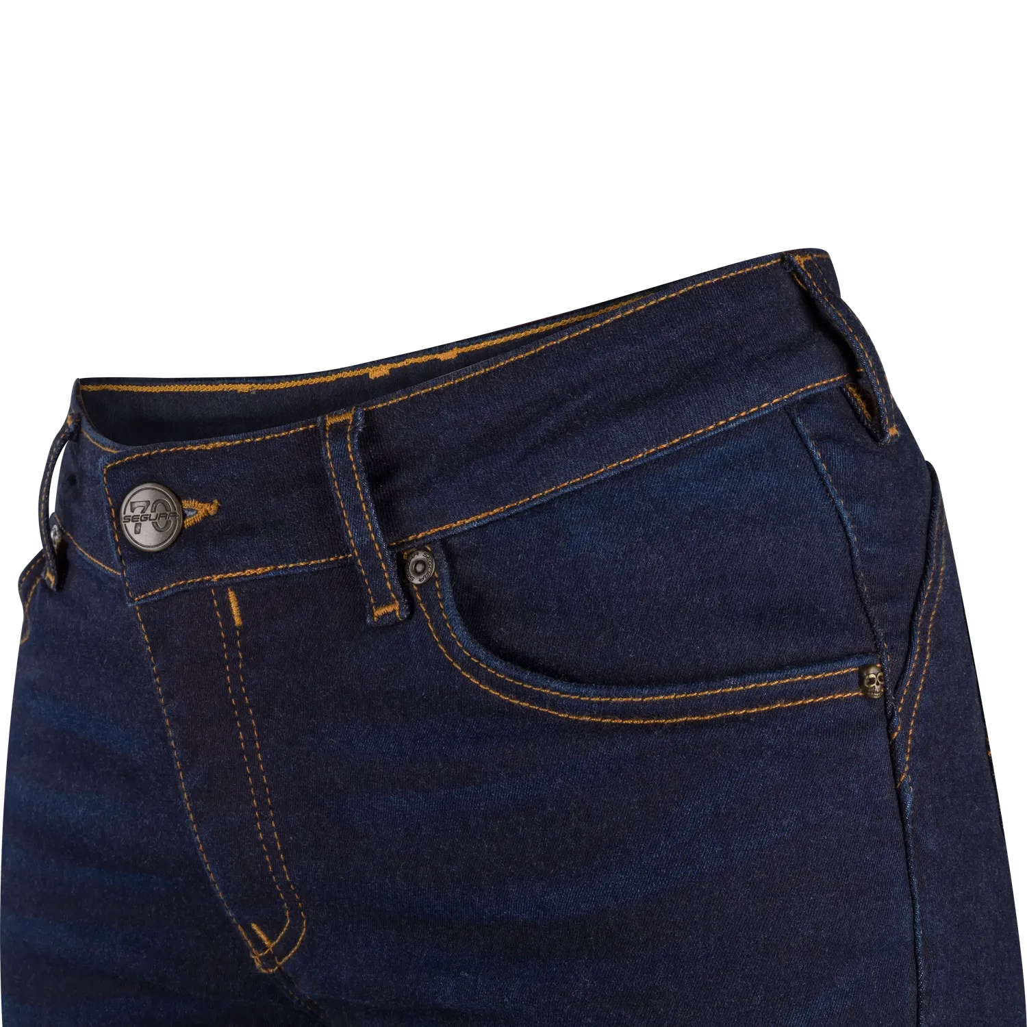 Segura Lady Uzy pantaloni moto donna blu protettivi