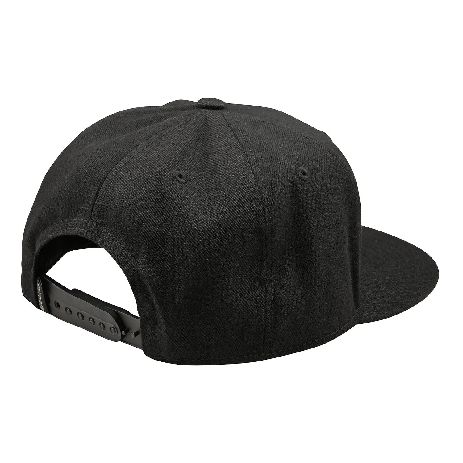 Troy Lee Designs Signature Flat Bill Snapback cappellino nero