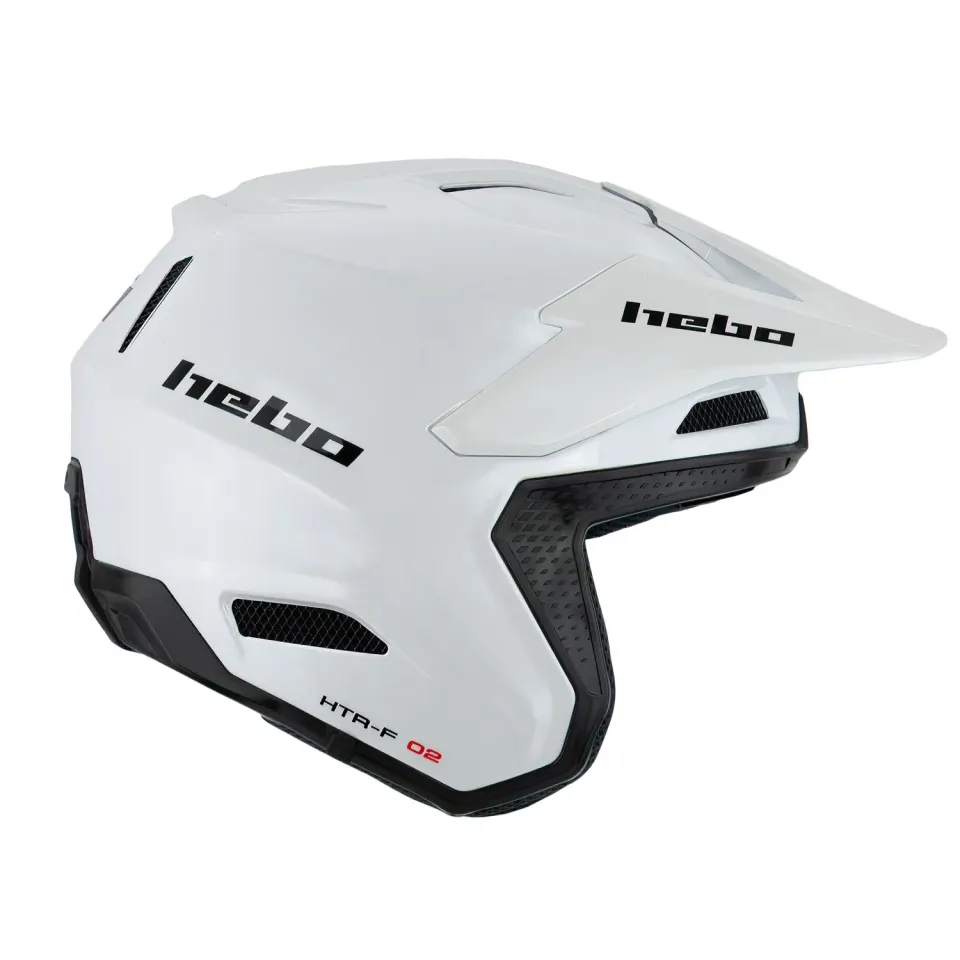 Hebo Zone Pro Monocolor casco bianco omologato